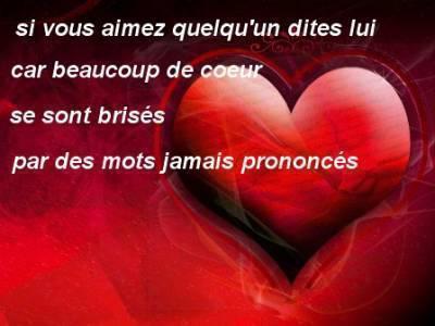dit lui c mieux (parce que ton coeur et deja pris pour lui ) ?!
